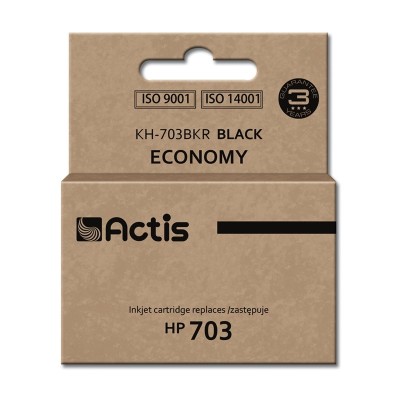 Actis KH-703BKR cartuccia d'inchiostro 1 pz Compatibile Resa standard Nero
