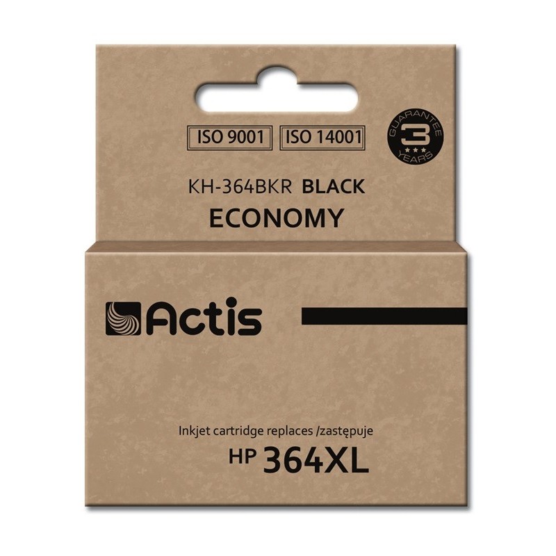 Actis KH-364BKR cartuccia d'inchiostro 1 pz Compatibile Resa standard Nero