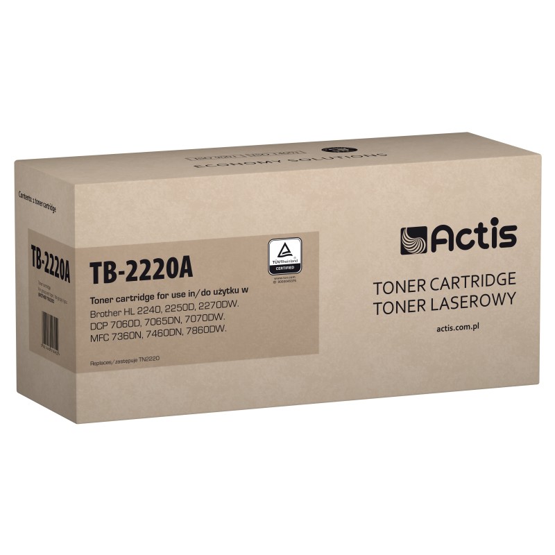 Actis TB-2220A cartuccia toner 1 pz Compatibile Nero