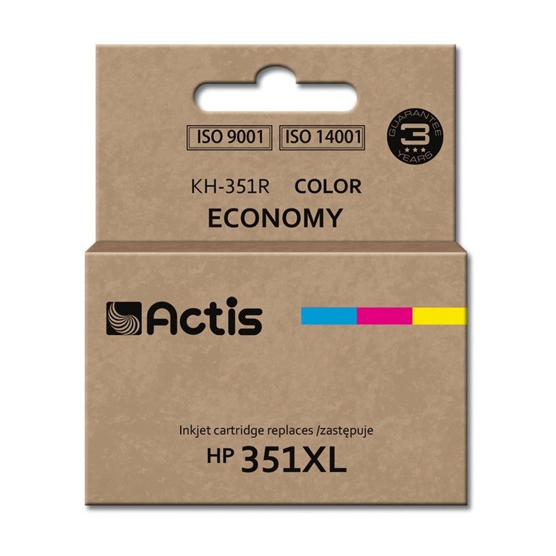 Actis KH-351R cartuccia d'inchiostro 1 pz Compatibile Resa standard Ciano, Magenta, Giallo