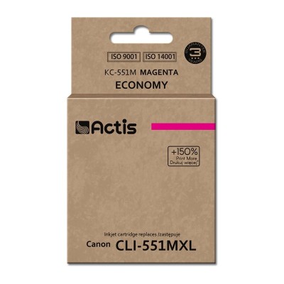 Actis KC-551M cartuccia d'inchiostro 1 pz Compatibile Resa standard Magenta