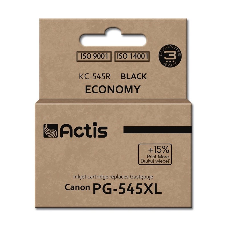 Actis KC-545R cartuccia d'inchiostro 1 pz Compatibile Resa standard Nero