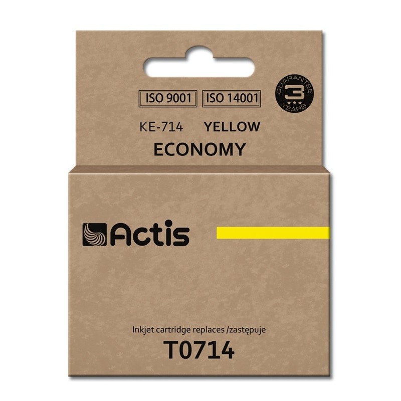 Actis KE-714 cartuccia d'inchiostro 1 pz Compatibile Resa standard Giallo