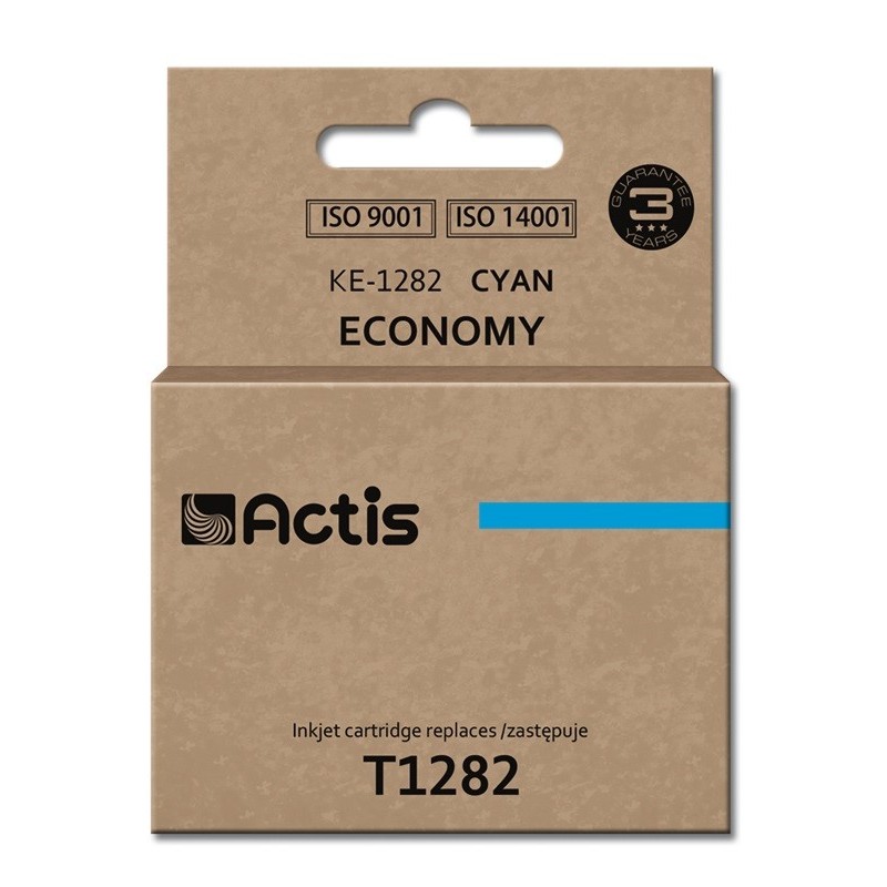 Actis KE-1282 cartuccia d'inchiostro 1 pz Compatibile Resa standard Ciano