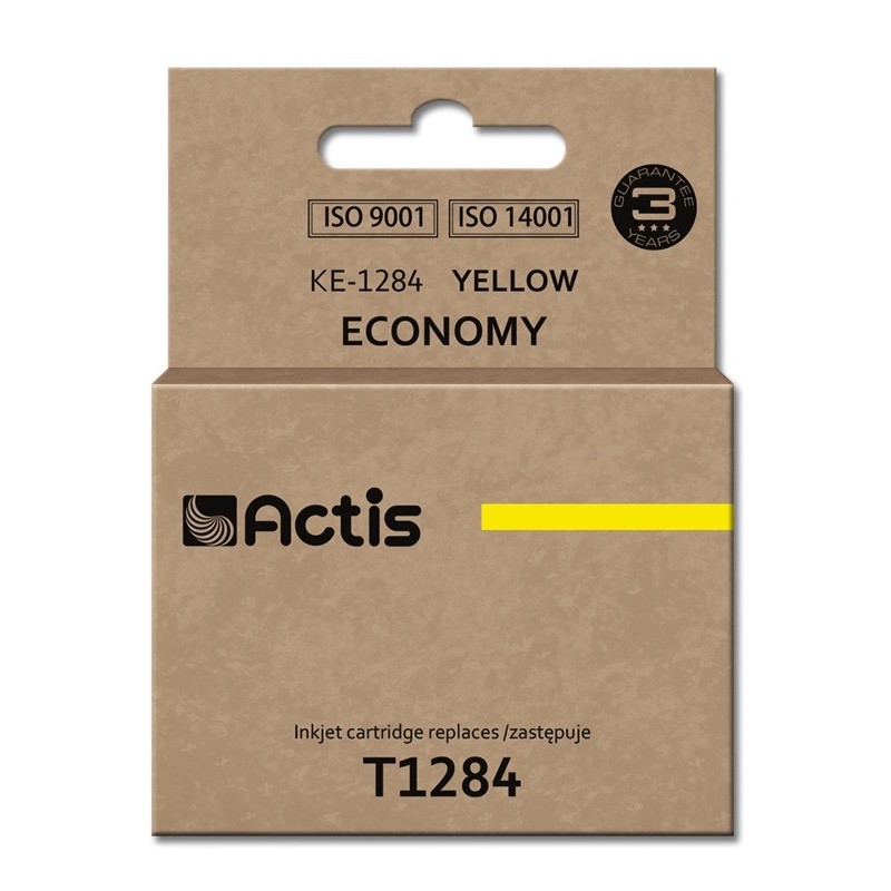 Actis KE-1284 cartuccia d'inchiostro 1 pz Compatibile Resa standard Giallo