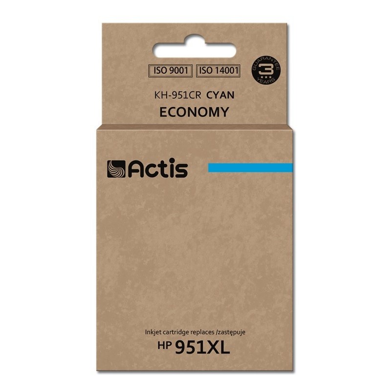 Actis KH-951CR cartuccia d'inchiostro 1 pz Compatibile Resa standard Ciano