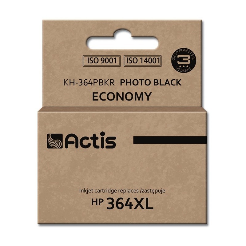 Actis KH-364PBKR cartuccia d'inchiostro 1 pz Compatibile Resa standard Nero per foto