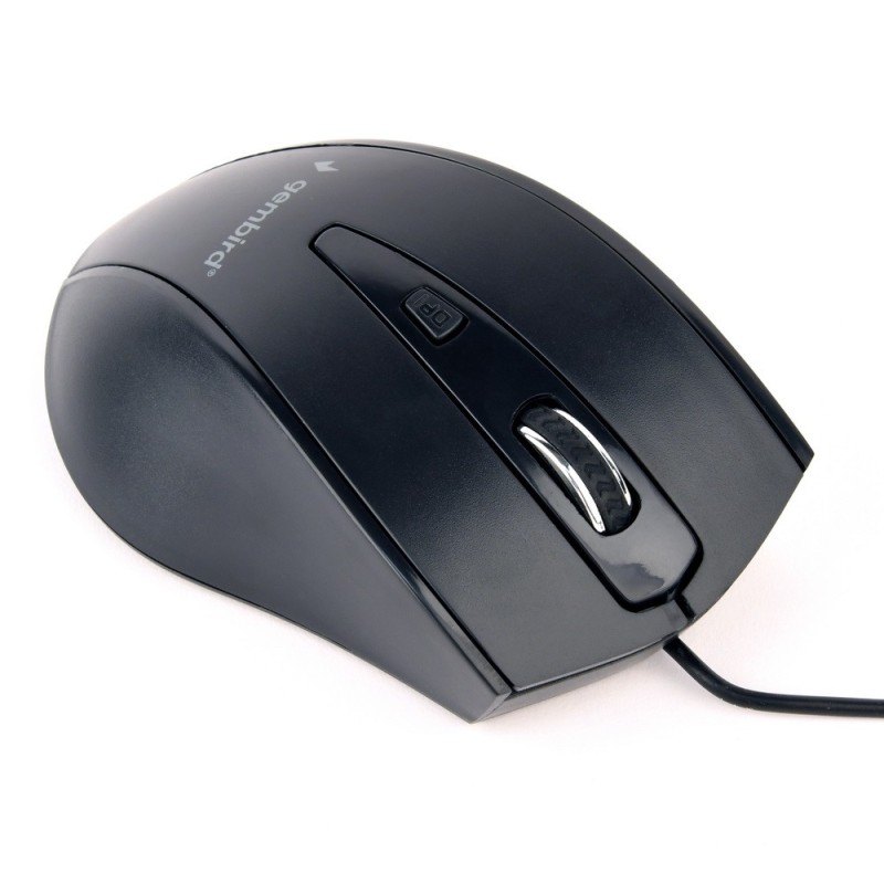 Gembird MUS-4B-02 mouse Mano destra USB Ottico 1200 DPI