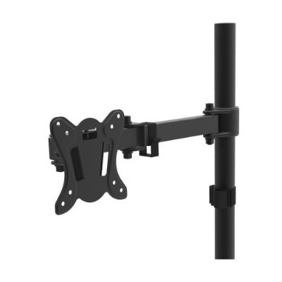 Maclean MC-690 Supporto TV a parete 68,6 cm (27") Nero