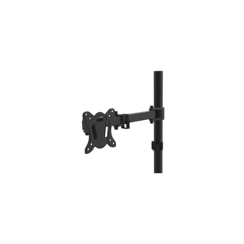 Maclean MC-690 Supporto TV a parete 68,6 cm (27") Nero