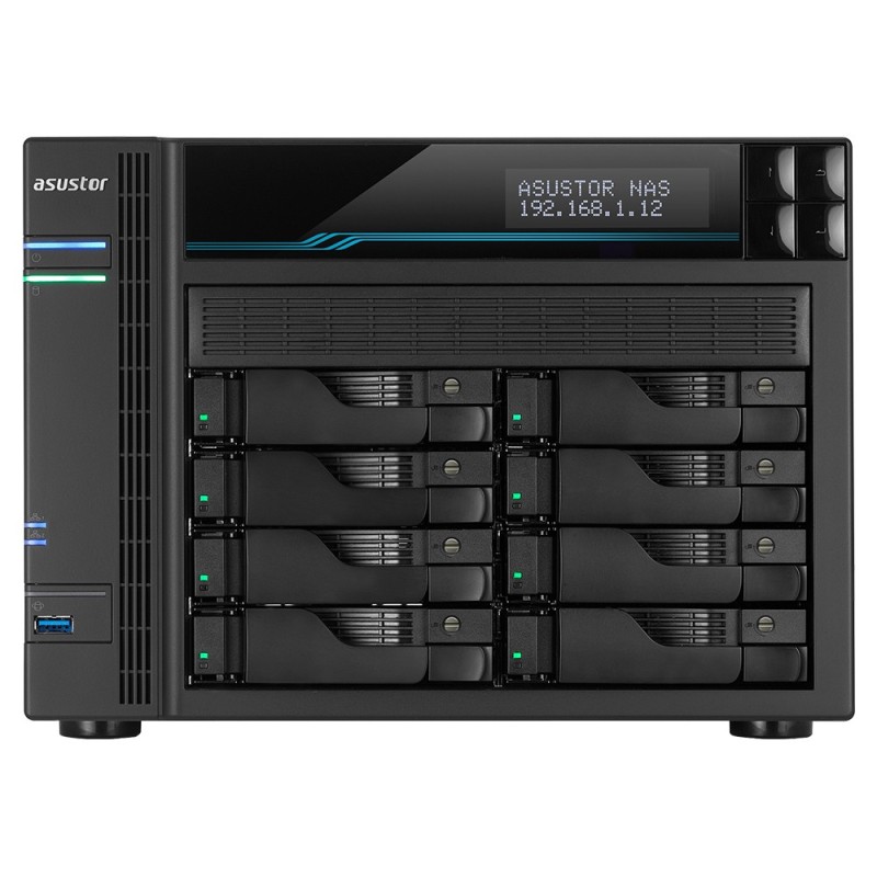 Asustor AS6508T NAS Tower Collegamento ethernet LAN Nero C3538