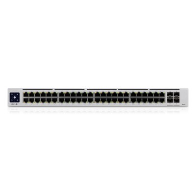 Ubiquiti UniFi Pro 48-Port PoE Gestito L2 L3 Gigabit Ethernet (10 100 1000) Supporto Power over Ethernet (PoE) 1U Argento