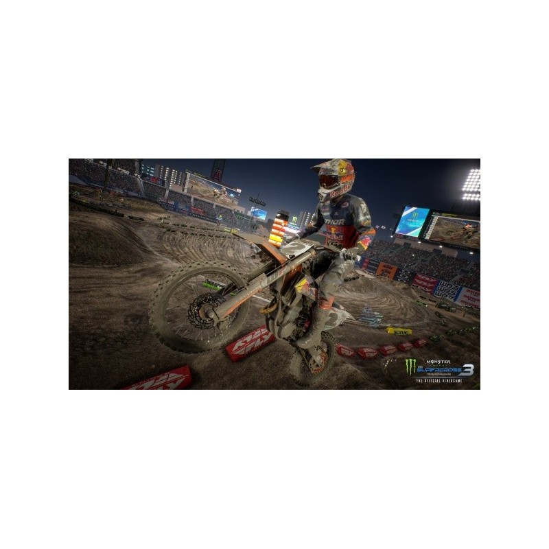 PLAION Monster Energy Supercross - The Official Videogame 3, Xbox One Standard Inglese