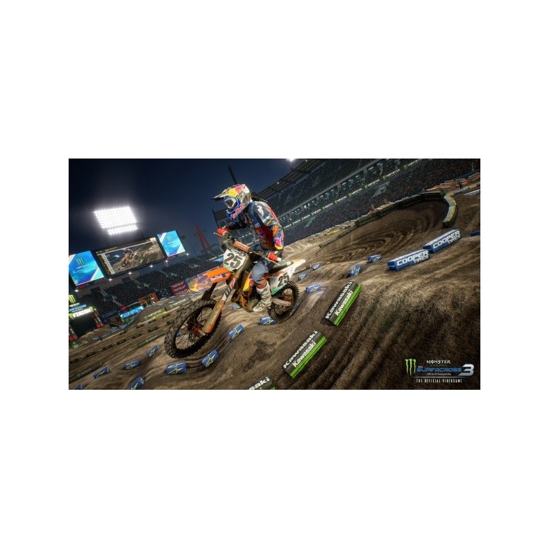 PLAION Monster Energy Supercross - The Official Videogame 3, Xbox One Standard Inglese