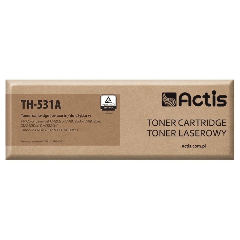 Actis TH-531A cartuccia toner 1 pz Compatibile Ciano