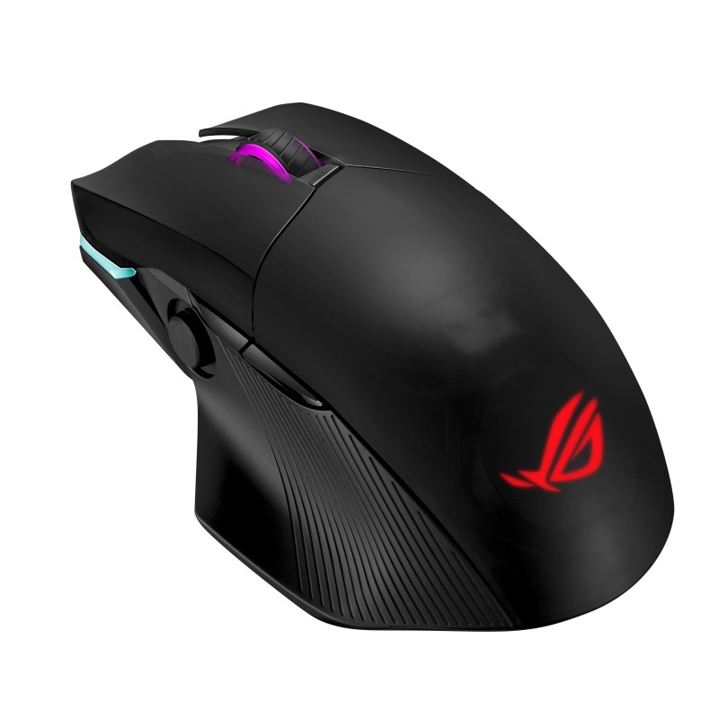 ASUS ROG Chakram mouse Mano destra RF Wireless + Bluetooth + USB Type-A Ottico 16000 DPI