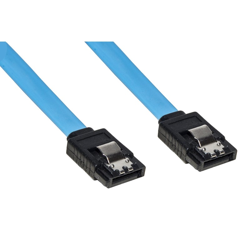 Link Accessori LKCSATA30 cavo SATA 0,3 m SATA 7-pin Blu