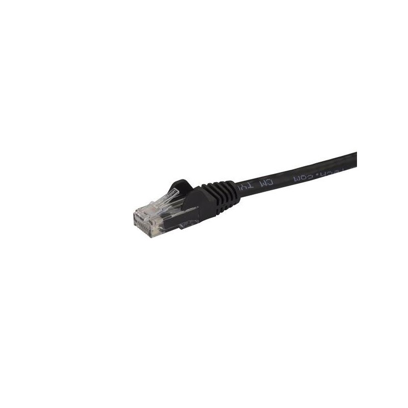 StarTech.com Cavo patch CAT6 1,5 m - Filo di rame al 100% - Connettore antistrappo - Nero