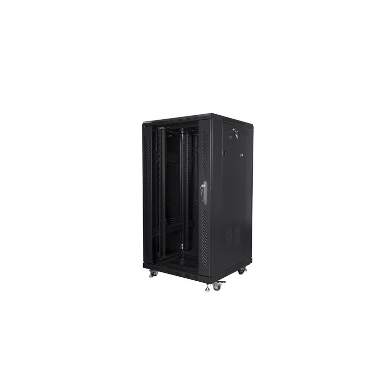 Lanberg FF01-6622-12B rack 22U Rack indipendenti Nero