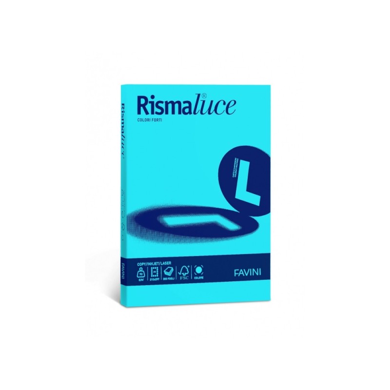 Favini Rismaluce carta inkjet A3 (297x420 mm) 200 fogli Blu