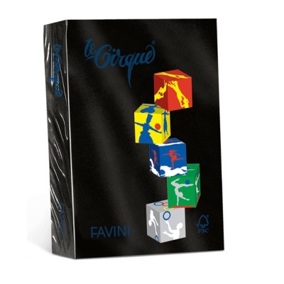 Favini Le Cirque carta inkjet A4 (210x297 mm) 500 fogli Nero