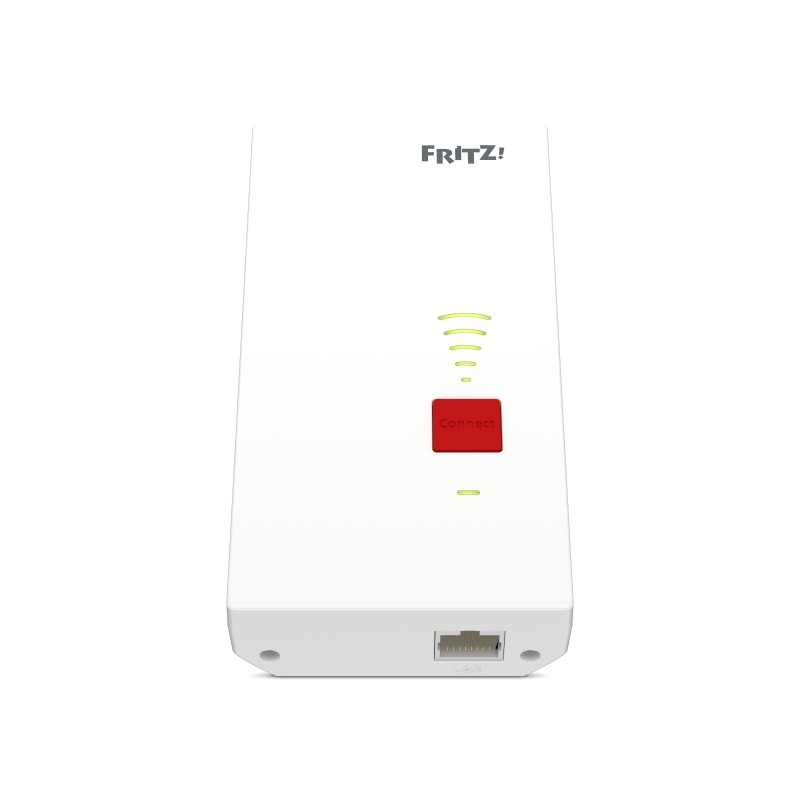 FRITZ!Repeater Repeater 2400 Ricevitore e trasmettitore di rete Grigio, Bianco 10, 100, 1000 Mbit s