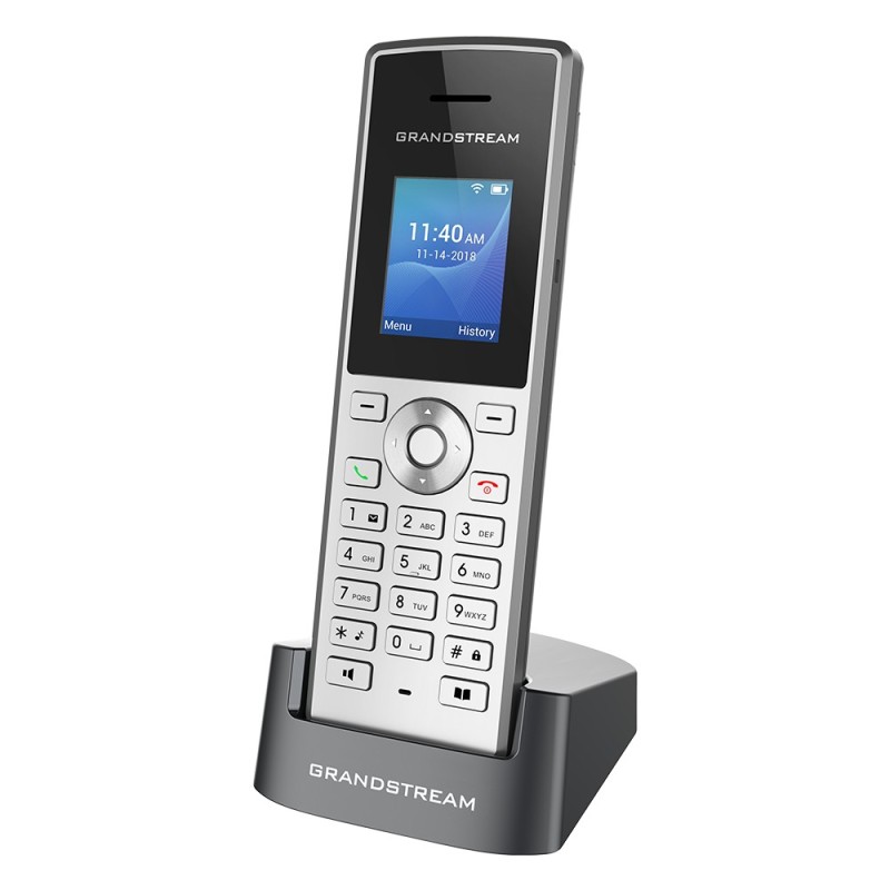 Grandstream Networks WP810 telefono IP Nero, Metallico 2 linee TFT Wi-Fi