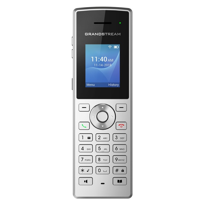 Grandstream Networks WP810 telefono IP Nero, Metallico 2 linee TFT Wi-Fi