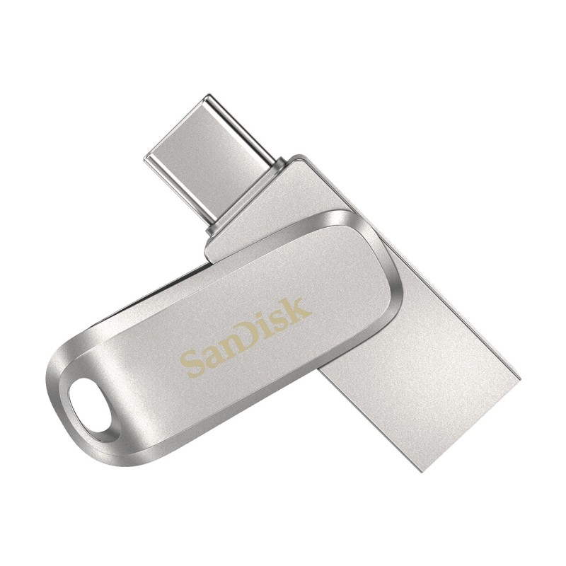 SanDisk Ultra Dual Drive Luxe unità flash USB 32 GB USB Type-A   USB Type-C 3.2 Gen 1 (3.1 Gen 1) Acciaio inossidabile