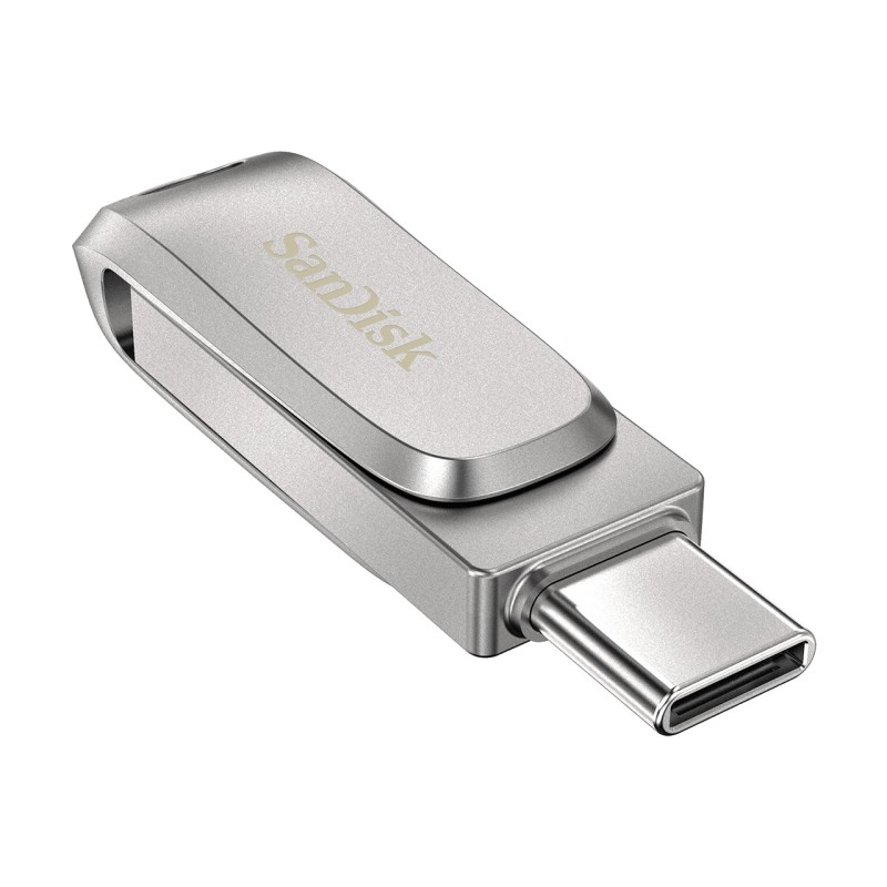 SanDisk Ultra Dual Drive Luxe unità flash USB 128 GB USB Type-A   USB Type-C 3.2 Gen 1 (3.1 Gen 1) Acciaio inossidabile