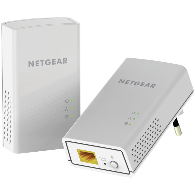 NETGEAR PL1000 1000 Mbit s Collegamento ethernet LAN Bianco 2 pz