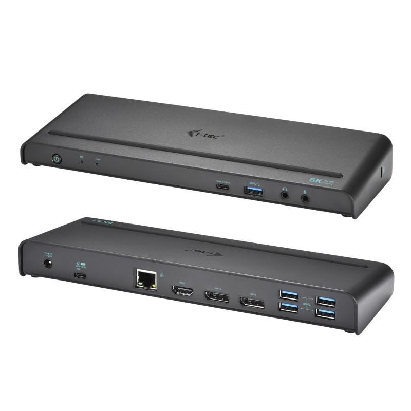 i-tec USB 3.0   USB-C   Thunderbolt 3, 3x 4K Docking Station + Power Delivery 85W