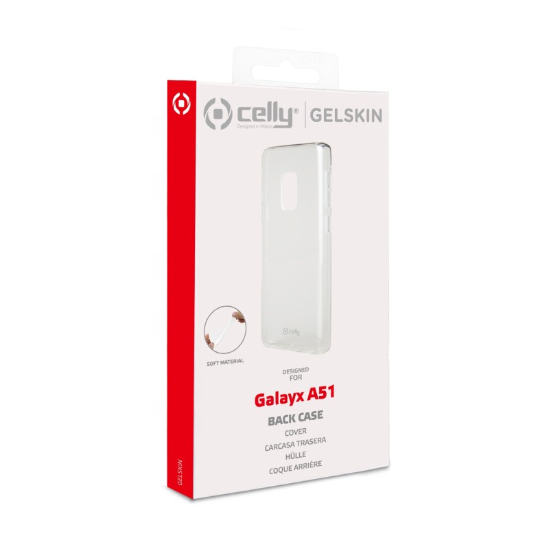 Celly GELSKIN custodia per cellulare 16,5 cm (6.5") Cover Trasparente
