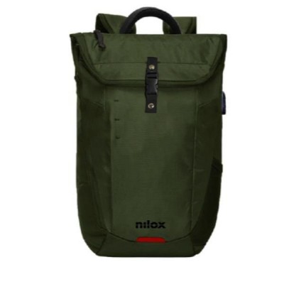 Nilox NXBPODECO borsa per laptop 39,6 cm (15.6") Zaino Verde