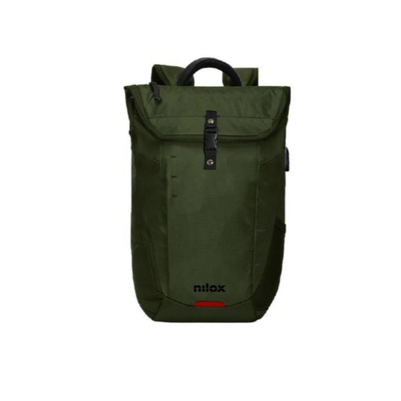 Nilox NXBPODECO borsa per laptop 39,6 cm (15.6") Zaino Verde