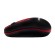 Nilox WIRELESS BLACK RED 1000 DPI mouse Wi-Fi Ottico 1600 DPI