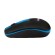 Nilox WIRELESS BLACK BLUE 1000 DPI mouse Wi-Fi Ottico 1600 DPI