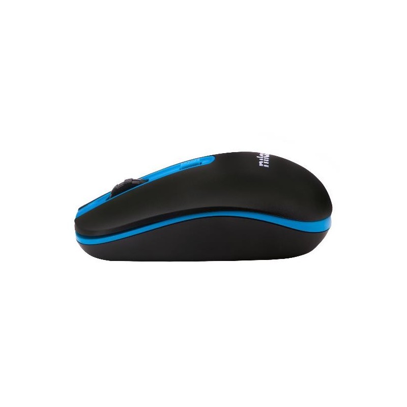 Nilox WIRELESS BLACK BLUE 1000 DPI mouse Wi-Fi Ottico 1600 DPI