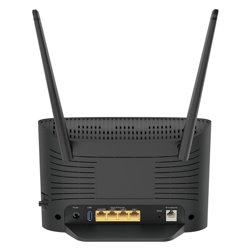 D-Link DSL-3788 router wireless Gigabit Ethernet Dual-band (2.4 GHz 5 GHz) Nero