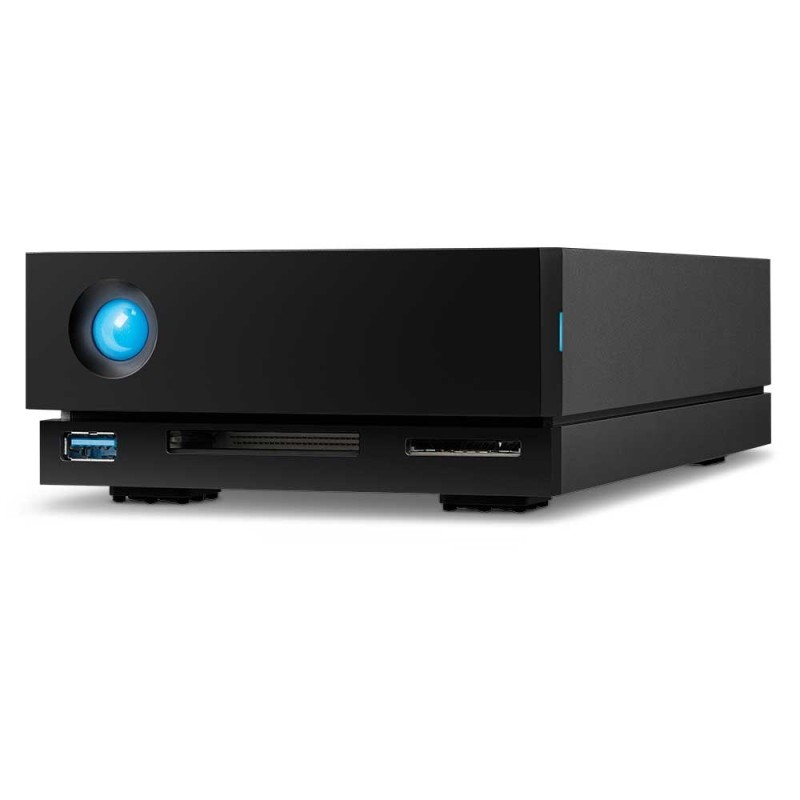 LaCie 1big Dock disco rigido esterno 16 TB Nero