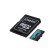 Kingston Technology Scheda microSDXC Canvas Go Plus 170R A2 U3 V30 da 64GB + adattatore