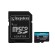 Kingston Technology Scheda microSDXC Canvas Go Plus 170R A2 U3 V30 da 256GB + adattatore