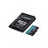 Kingston Technology Scheda microSDXC Canvas Go Plus 170R A2 U3 V30 da 256GB + adattatore