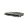 Tenda TEF1110P-8-63W switch di rete Non gestito Fast Ethernet (10 100) Supporto Power over Ethernet (PoE) Nero