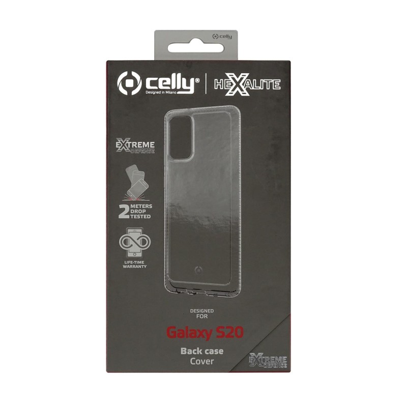 Celly HEXALITE990WH custodia per cellulare Custodia a sacchetto Trasparente