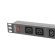 Lanberg PDU-02I1908I-0200-C20-BK unità di distribuzione dell'energia (PDU) 10 presa(e) AC 1U Nero