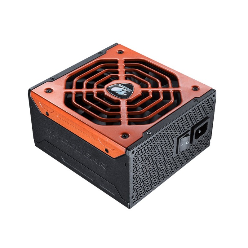 COUGAR Gaming BXM850 alimentatore per computer 850 W 20+4 pin ATX ATX Nero, Arancione