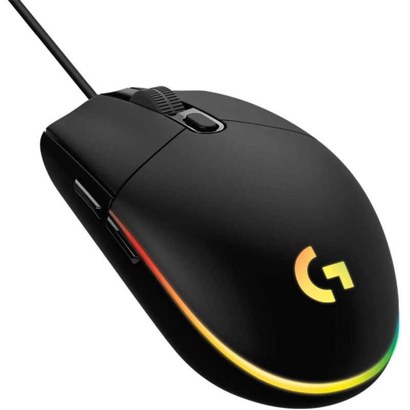 Logitech G G203 Lightsync mouse USB tipo A 8000 DPI