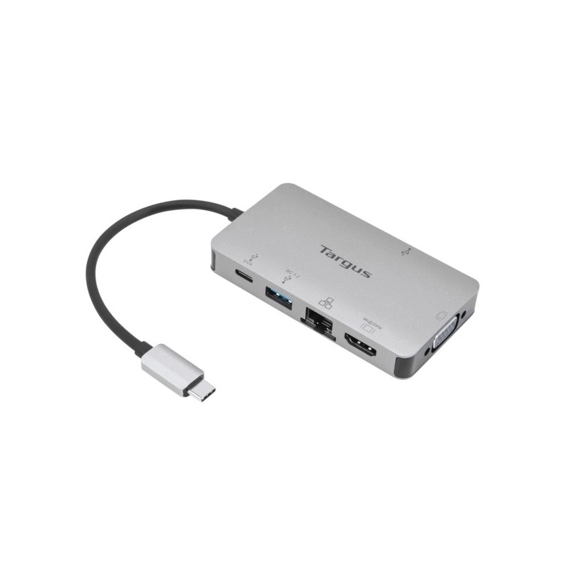 Targus DOCK419 Cablato USB 3.2 Gen 1 (3.1 Gen 1) Type-C Grigio