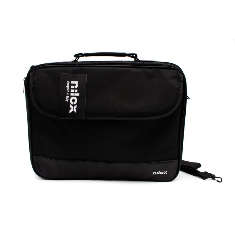 Nilox NOTEBAG 15.6P CON AGGANCIO TROLLEY 39,6 cm (15.6") Valigetta ventiquattrore Nero